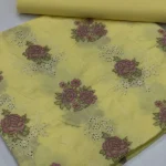 Bareeze lawn 2 piece (lemon)
