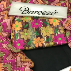 3 piece printed lawn