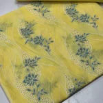 Bareeza lawn 2 piece Butter yellow