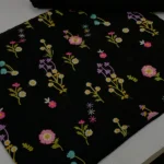 Bareeza lawn 2 piece (black)