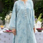 Bareeza lawn 3 piece all over Unstitched