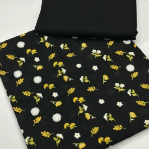 Bareeze 2 piece lawn black