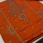 Bareeze 2 piece lawn (rust)