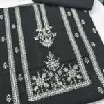 Bareeze 2 piece lawn Black